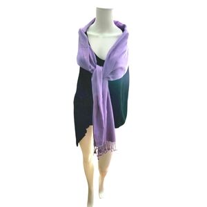 SOLD NWOT Lavander 100% Silk Shawl/Scarf
